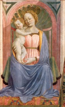 Madonna und das Kind mit Saints3 Renaissance Domenico Veneziano Ölgemälde